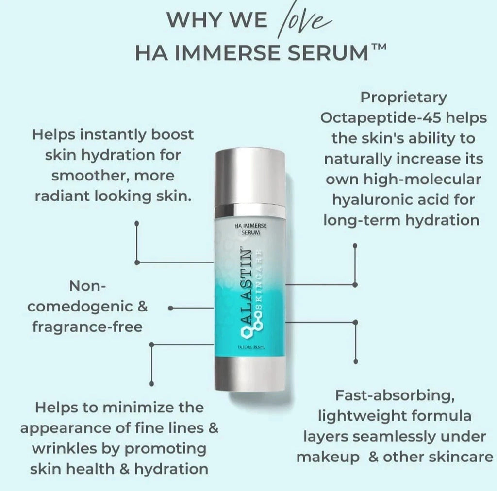 Alastin Skincare HA Immerse Serum ( 1.0 fl.oz / 29.6 ml )