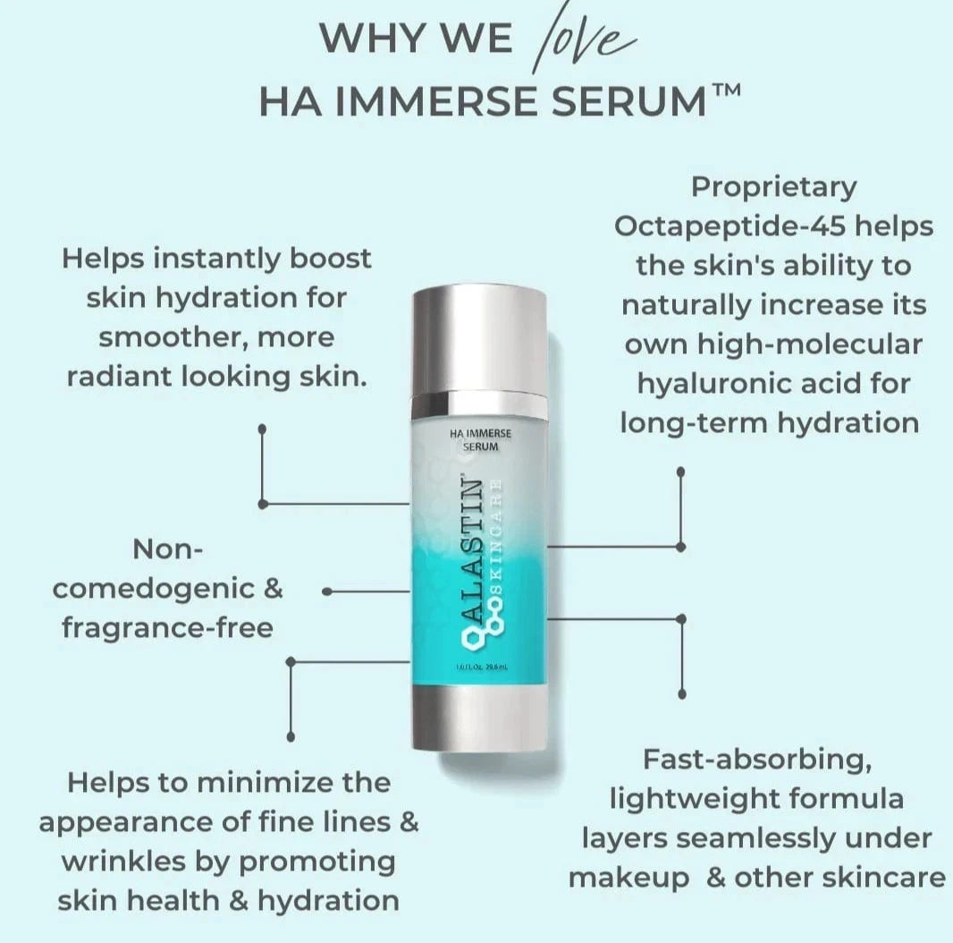 Alastin Skincare HA Immerse Serum ( 1.0 fl.oz / 29.6 ml )